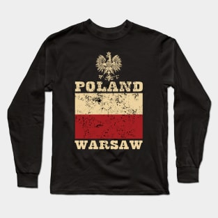 Flag of Poland Long Sleeve T-Shirt